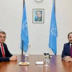 KKTC Cumhurbaşkanı Erhürman ve GKRY Cumhurbaşkanı Hristodulidis, ara bölgede görüştü